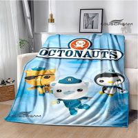 2023 The Octonauts cartoon Printed Blanket Children Warm Blanket Flannel Soft Comfortable Blanket Home Travel Blanket Birthday Gift