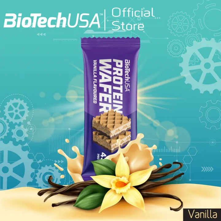 biotechusa-protein-wafer-vanilla-35g-bar-โปรตีนเวเฟอร์-โปรตีนแท่งรสวานิลา-35กรัม-แท่ง