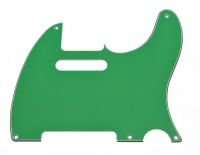 KR- 5 Hole TL Style Guitar Pickguard Green(Yellow Purple Blue Orange Pink Red)Fits for TeLe Guitar