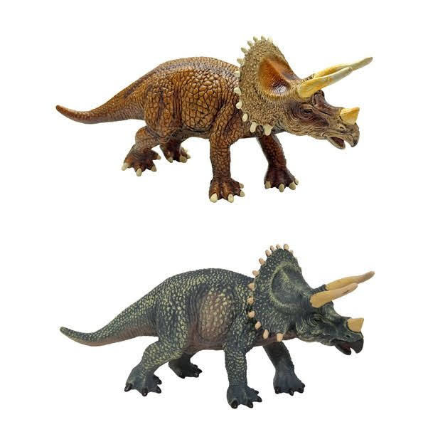 Monstermarketing World of Jurassic 8 Inch Triceratops Dinosaur ...