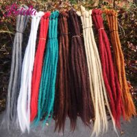 Betella 18Inch Synthetic Ombre 100% Handmade Men Hair Dreadlocks hair Extensions Jamaican Natural Soft Crochet Braiding Hair