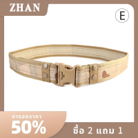 ZHAN 130cm Style COMBAT belts QUICK RELEASE เข็มขัดผ้าใบยุทธวิธีกลางแจ้ง