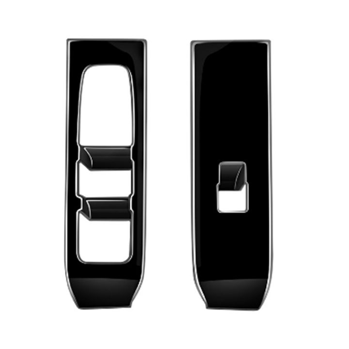 for-toyota-alphard-40-series-2023-accessories-carbon-fiber-door-armest-window-lift-switch-cover-glass-control-cover-rhd