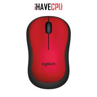 iHAVECPU MOUSE (เมาส์) LOGITECH M221 WIRELESS SILENT (RED)