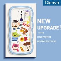 "เคส Dienya สำหรับ OPPO F11 F11โปร A9 A9X 2019เคสลายการ์ตูนน่ารัก Nasa Buzz Lightyear ใหม่ Colour มาการอนคลื่นขอบกันกระแทกแบบใสนิ่มเคสมือถือกล้องความคิดสร้างสรรค์ซิลิกาเจลฝาครอบป้องกัน"