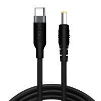 180cm Length USB CType-C PD to 12V 5.5x2.5mm Power Cable Converter Cord for LED Light Laptop Type-C PD Trigger Cord
