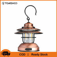 Mini Hanging Camping Lantern USB Outdoor Light Water Resistant Garden Lamp with 2 Lighting Modes for Garden Yard Patio Tree Decoration