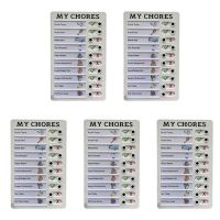 Checklist Note Marker Board Removable Chores Reusable Note Pad for Home Camping to Do List Chore Chart