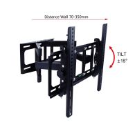 ขาแขวนทีวี LCD/LED TV SONICA PC402 26"-65" แบบขายึดจอ 2 ขา ยืดได้ ติดผนัง พร้อมอุปกรณ์ติดตั้ง