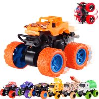 Pull Back Toy Car Double-Sided pull back Four-wheel off-road Vehicle Stunt Drive for Boys and Girls Children Toy Gift