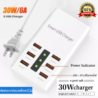 【จัดส่งจากประเทศไทย】USB 3.0 HUB 6พอร์ตอะแดปเตอร์ Micro USB USB 3.0 Splitter ความเร็วสูง OTG สำหรับ PC คอมพิวเตอร์แล็ปท็อปอุปกรณ์เสริม Adaptador ยูเอสบีฮับยูเอ