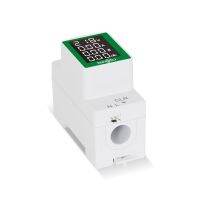 【hot】▲☒  Din Rail Voltímetro e Amperímetro com Display LCD Amp Voltage Monitor Atual Meter AC50-300V