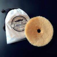 Lucullan Professional 5 Inch Car Care Sponge Both RO/GA/DA Machine Use Yellow Medium Wool Cutting Polishing Pad