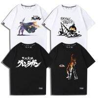 2023High quality new style original anime Tianyuan breakthrough short-sleeved T-shirt male Honglianluoyan two-dimensional peripheral cartoon cotton half-sleeved clothes trendy women