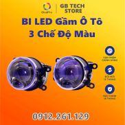 BI LED Gầm Ô Tô 3 Chế Độ Màu 3in , 2 Chế Độ Pha Cos siêu sáng