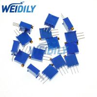 10PCS 3296W 504 Multiturn Trimmer Potentiometer 500K ohm High Precision 3296 Variable Resistor+10PCS Wholesale WATTY Electronics