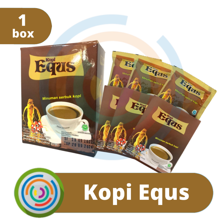 KOPI EQUS ORIGINAL - KOPI GINSENG | HALAL MUI | Lazada Indonesia
