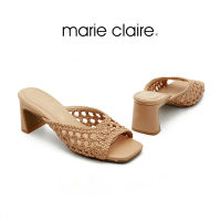 Bata บาจา ยี่ห้อ Marie Claire Urban Addict รองเท้าส้นสูง รองเท้ามีส้น สูง 2.5 นิ้ว รองเท้าส้นสูงแบบสวม  รุ่น MULLIYA สีเบจ 6705283