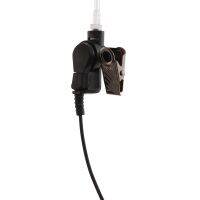 3.5mm Police Listen Only Acoustic Tube Earpiece with One Pair Medium Earmolds for Speaker Mics