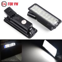 12V 3W LED Number License Plate Light Lamp canbus no error For vw Passat B6 CC Eos Golf 4 5 6 For Polo Superb Seat Leon Altea Bulbs  LEDs HIDs