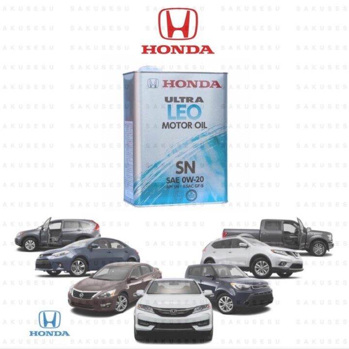 Honda Ultra Leo Sn W Fully Synthetic Motor Engine Oil