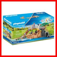 สินค้าขายดี!!! Playmobil 70343 Zoo Outdoor Lion Enclosure สวนสัตว์ คอกสิงโต #ของเล่น โมเดล ทะเล ของเล่น ของขวัญ ของสะสม รถ หุ่นยนต์ ตุ๊กตา สวนน้ำ สระน้ำ ฟิกเกอร์ Model