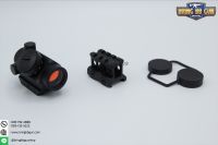 ดอท TSR-25 (T3 Red Dot Sight 1x20)  คุณสมบัติ : น้ำหนักเบา ขนาดกระทัดรัด ขนาดเป้าเล็ง 2 MOA เป้าเล็งสีแดง สามารถปรับความเข้มของแสดงได้11ระดับ มาพร้อมขายกสูงในชุด ใช้ถ่านCR123Aจำนวน1ก้อน(มีแถมให้ในกล่อง) ราคา 1100 บาท