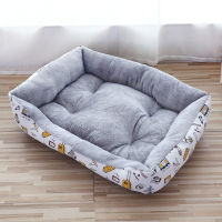 2021 new Large Pet Cat Dog Bed 5Colors Warm Cozy Dog House Soft Fleece Nest Dog Baskets Mat Autumn Winter Waterproof Kennel