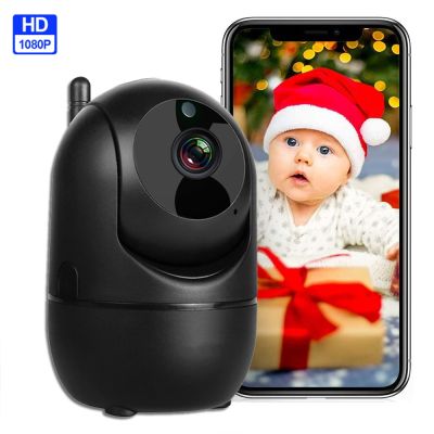 Electronic Baby Monitor Wifi 1080P Baby Sleeping Video Nanny Monitor Night Vision 2-Way Audio Home Security Surveillance Camera