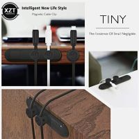 Magnet Desktop Line Clip Organizer Wire Cord Management Winder Line Holder Clips Cable Holder for Mouse Headphone Wire Organizer Cable Management