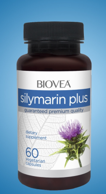 BIOVEA SILYMARIN PLUS / 60 Vegetarian Capsules