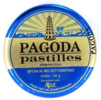 ยาอมสมุนไพร แก้เจ็บคอ เจดีย์ (Pagoda Pastilles )1 โหล20x12g