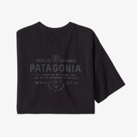 Patagonia เสื้อยืดแขนสั้นชายหญิง,การพักผ่อนกลางแจ้งอเมริกันฤดูร้อน