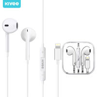 KIVEE รับประกัน 1 ปี? หูฟังไอโฟน หูฟัง iphone หูฟัง 3.5มม/Lightning / Type C หูฟังไอโฟนแท้ หูฟังเบสหนักๆ for iPhone13/13 pro/12/11/XS/X/8/8Plus/7/6 /samsung/iPad/huawei/oppo/vivo/sony