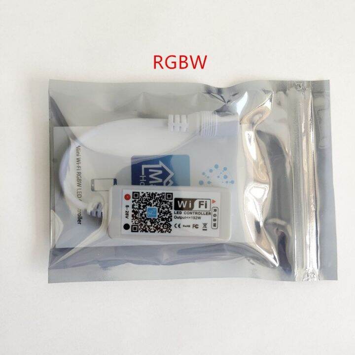 yingke-ตัวควบคุม-rb-rgbw-แบบแอลอีดีไวไฟ-dc12v-mini-wifi-rgbw-ตัวควบคุมไฟ-led-iphone-ipad-ios-ไร้สายโทรศัพท์มือถือแอนดรอยด์สำหรับแถบไฟ-led