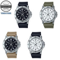 Time&amp;Time CASIO Standard นาฬิกาข้อมือผู้ชาย รุ่น MTP-VD300, MTP-VD300-1BUDF, MTP-VD300-3BUDF, MTP-VD300-5BUDF, MTP-VD300-7BUDF (ประกัน CMG)