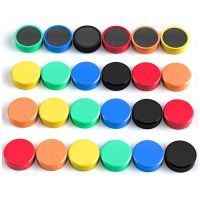 ✎ A63I Pack Of 60/90 Magnets Whiteboard Magnets Magnets For Magnetic Board Magnets Fridge Colourful Round Magnets Strong