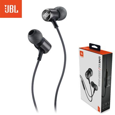 Jbl LIVE100 ชุดหูฟังสเตอริโอ เบสหนัก ควบคุมด้วยสาย สําหรับเล่นเกม เล่นกีฬา QC7311708