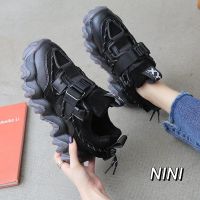 Nini35-43 Code Large Size 41 Dad รองเท้าผ้าใบลําลองสําหรับผู้ชายผู้หญิง