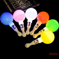 WenRan แท่งไฟ LED กระพริบหลากสีไม้กายสิทธิ์สีชมพูอุปกรณ์ประกอบฉากวันเกิดเด็กของขวัญผู้ใหญ่ฮาโลวีน