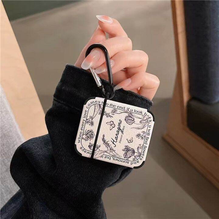 พร้อมส่งในไทย-เคส-airpods-pro-3-ดอกกุหลาบ-เป็นที่นิยม-วัสดุ-หนัง-airpod-2021-gen2-soft-case