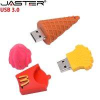 【CW】 JASTER 3.0 Fashion creative Silica gel U disk French fries ice cream 4GB 128GB 16GB 32GB 64GB USB drive