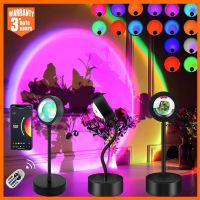 Xiaomi Tuya Smart Sunset Lamp Night Light Sunset Projector Smart Life APP Remote Led Lights Room Decoration Photography Gift Night Lights