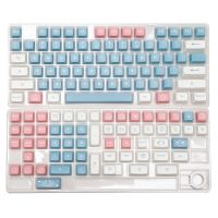 （Miss qis keycap）134คีย์ SkyKeycaps XDA รายละเอียด PBT ย้อมระเหิดข้อความเหมือนกับ ForSwitch เหมาะกับ61 64 68 87 96 104 108แป้นพิมพ์กล