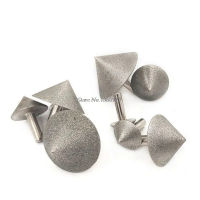 90 Dregree Electroplated Diamond Cone Chamfer Grinding Head Stone Glass Chamfering Head 20-50Mm Head Sanding Tool Accessories