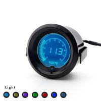 Brand New 2 (52mm) Digital Voltmeter 7 Colors Voltage Gauge EVO 52MM Car Meter Racing Gauge TT100114