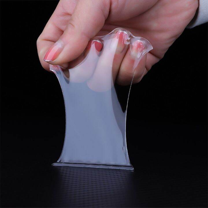 1-2-3-5-meters-double-side-tape-feature-waterproof-reusable-adhesive-transparent-glue-stickers-suit-for-home-bathroom-decoration-adhesives-tape