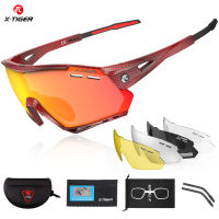 X-Tiger Polarized Cycling Glasses Bicycle Glasses Sport Men Sunglasses MTB Road Bike Cycling Goggles