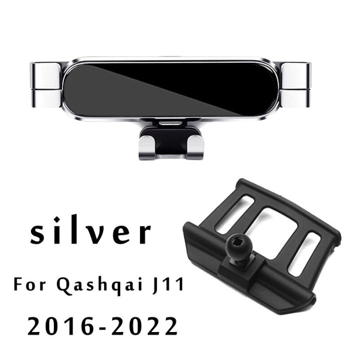 ที่จับโทรศัพท์มือถือติดรถยนต์สำหรับ-nissan-x-trail-t33-t32-qashqai-j11-2022ช่องแอร์ที่ตั้งแบบมีที่ยึดแบบพิเศษฐานยึดอุปกรณ์นำทาง