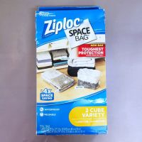 ถุงเก็บเสื้อผ้า ผ้าห่ม Space Bag Clothes Vacuum Sealer Storage Bags for Home and Closet Organization (Ziploc®)